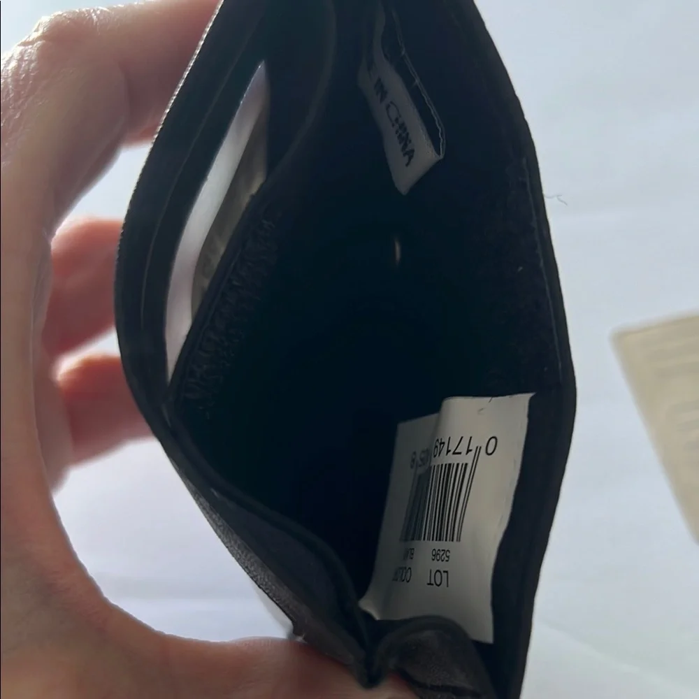 Dockers‎ Black Leather Card Holder Pocket Clip